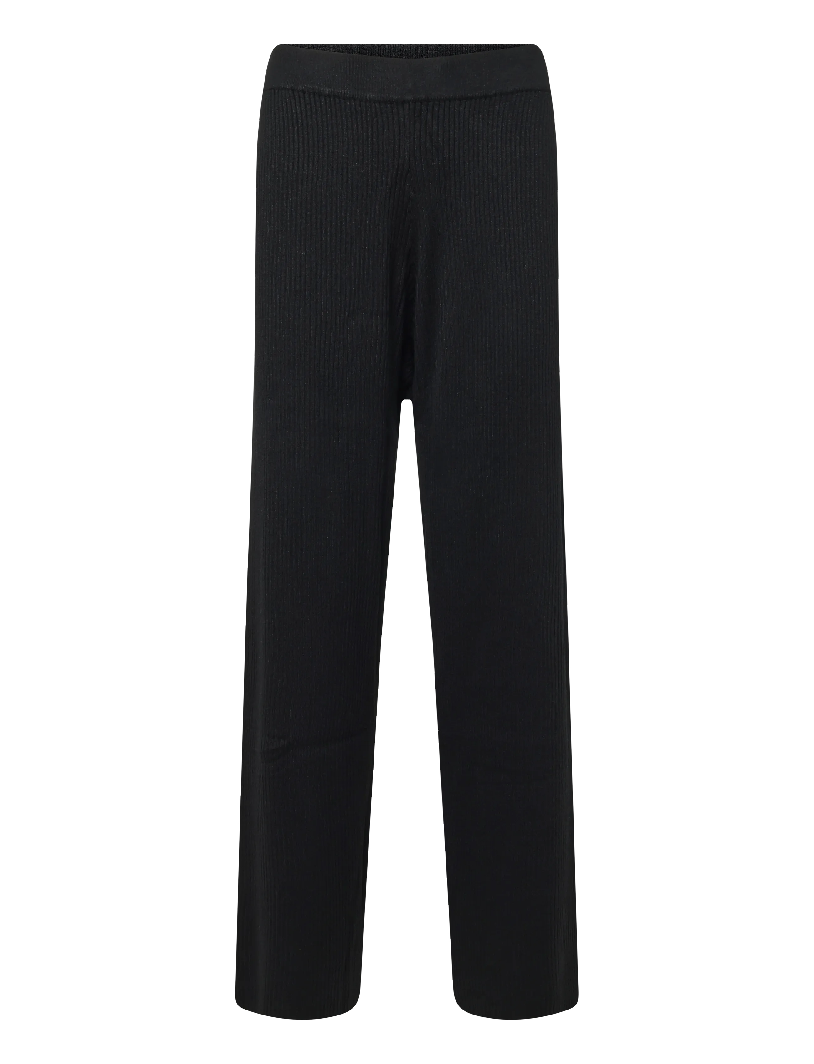 Movesgood - Me Wide Trousers Black XS - hosen mit weitem bein - black - 1