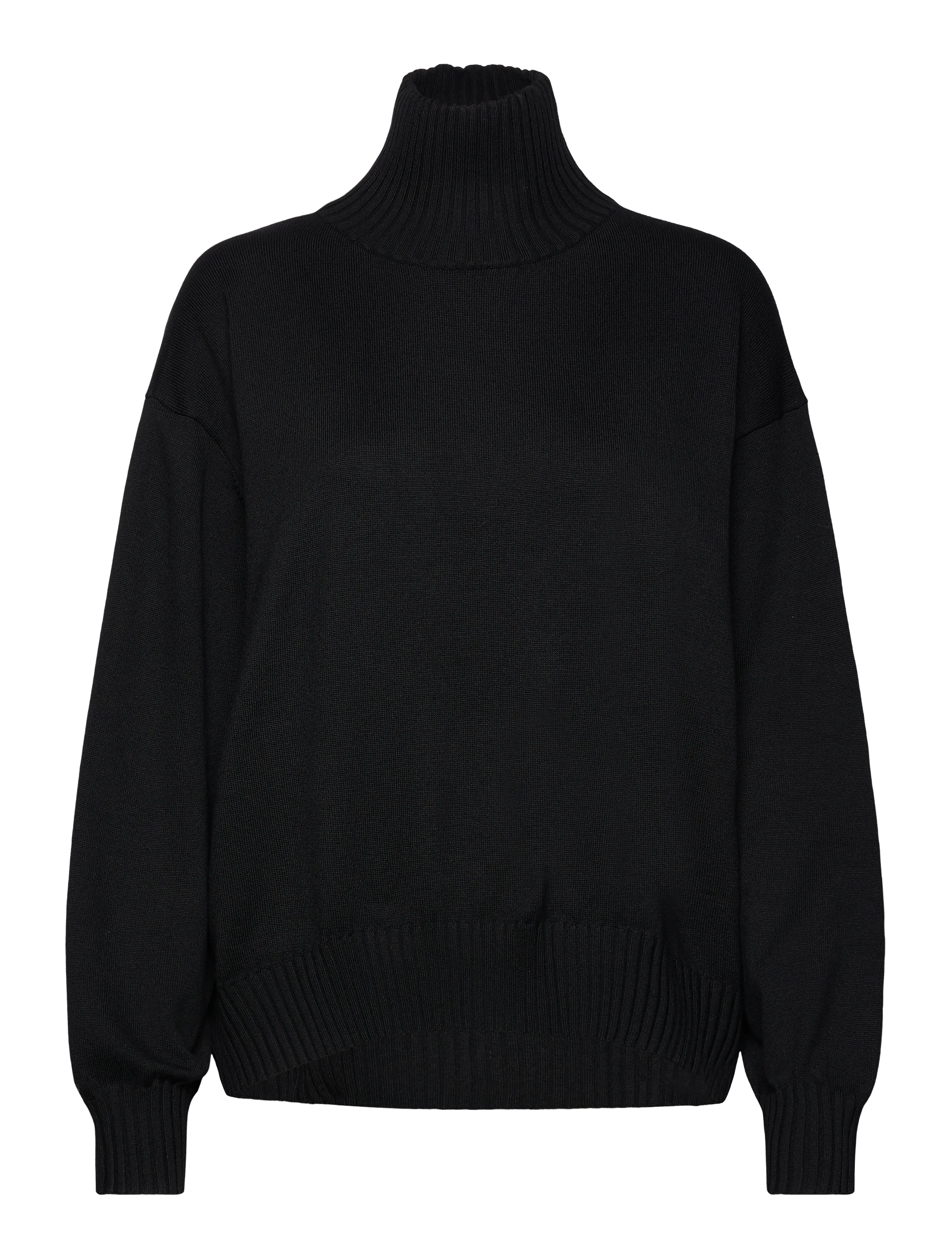 Carry Turtleneck - BLACK