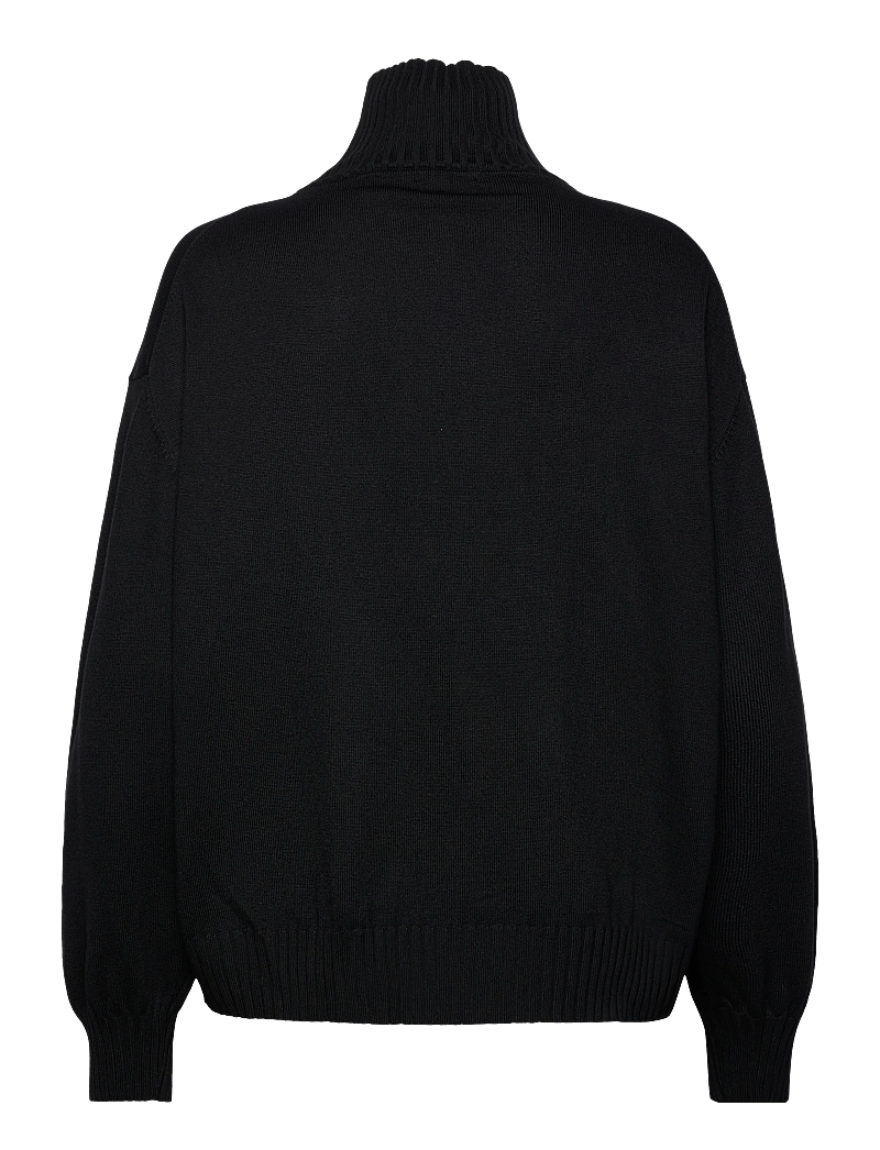 Movesgood - Carry Turtleneck - cashmere - black - 2