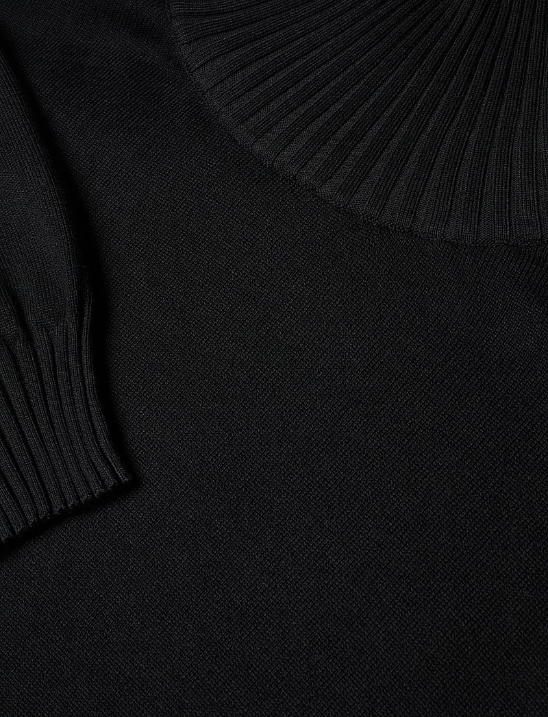 Movesgood - Carry Turtleneck - cashmere - black - 4