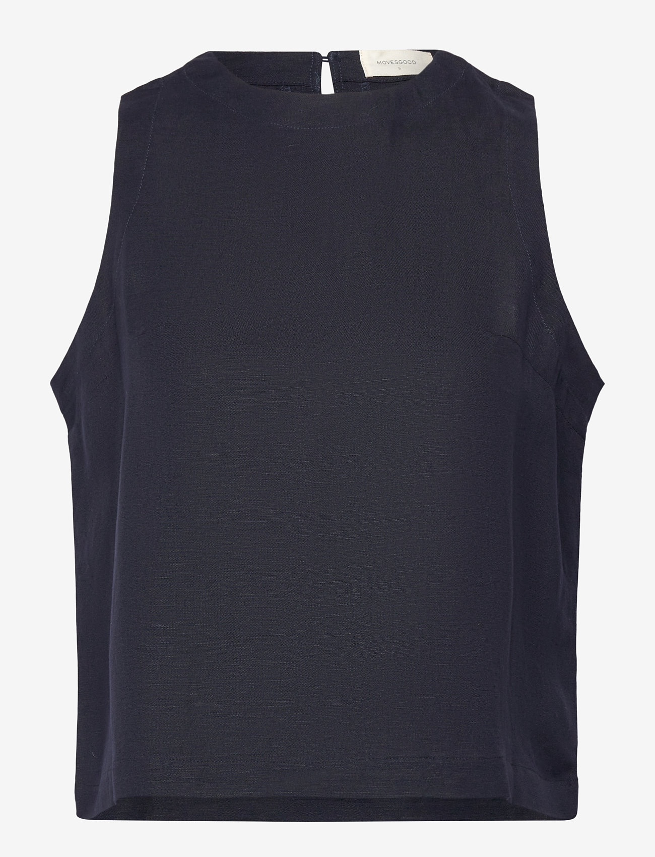 Movesgood - Noor Tank Top - Ärmellose tops - dark blue - 1