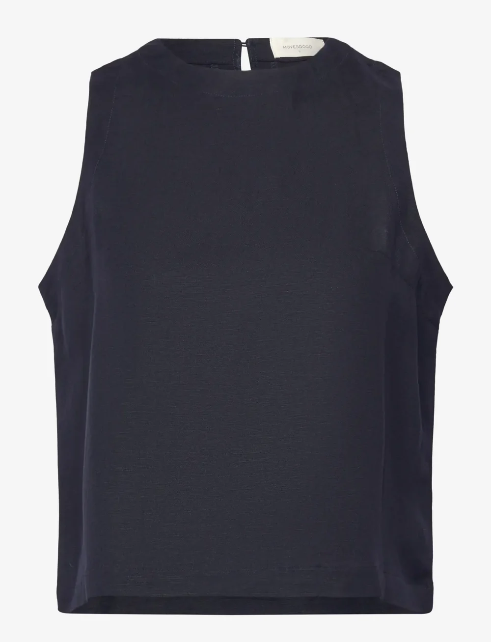 Movesgood - Noor Tank Top - Ärmellose tops - dark blue - 1