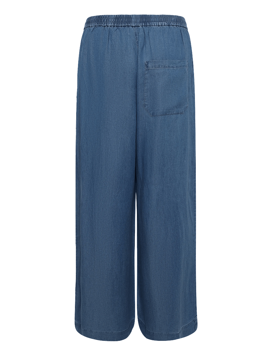 Movesgood - Lyon Trousers Denim Blue - pyjamahosen - blue - 1