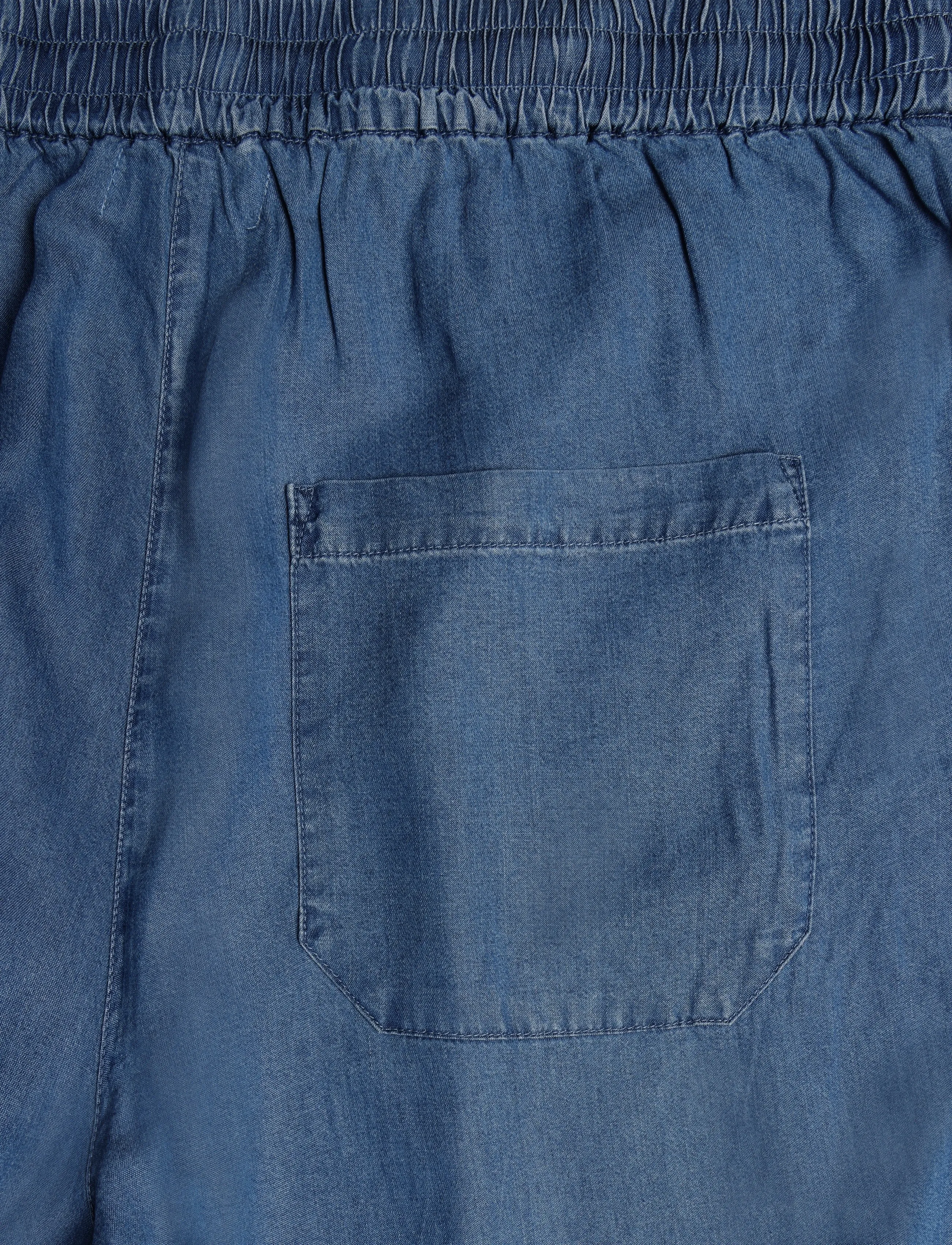 Movesgood - Lyon Trousers Denim Blue - blue - 2