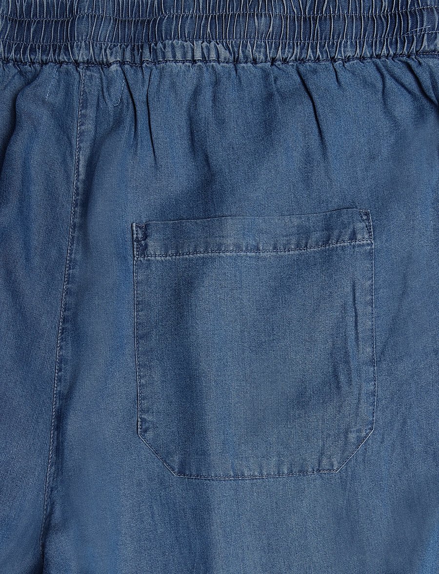 Movesgood - Lyon Trousers Denim Blue - pyjamahosen - blue - 2
