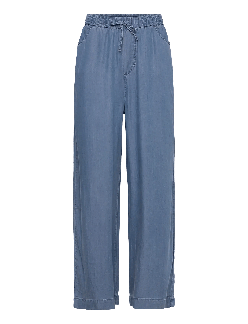 Movesgood - Lyon Trousers - pyjamahose - denim blue - 1