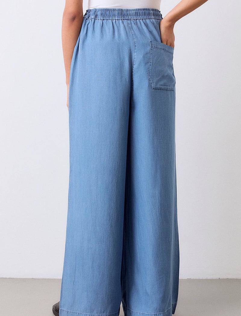 Movesgood - Lyon Trousers - pyjamahose - denim blue - 5