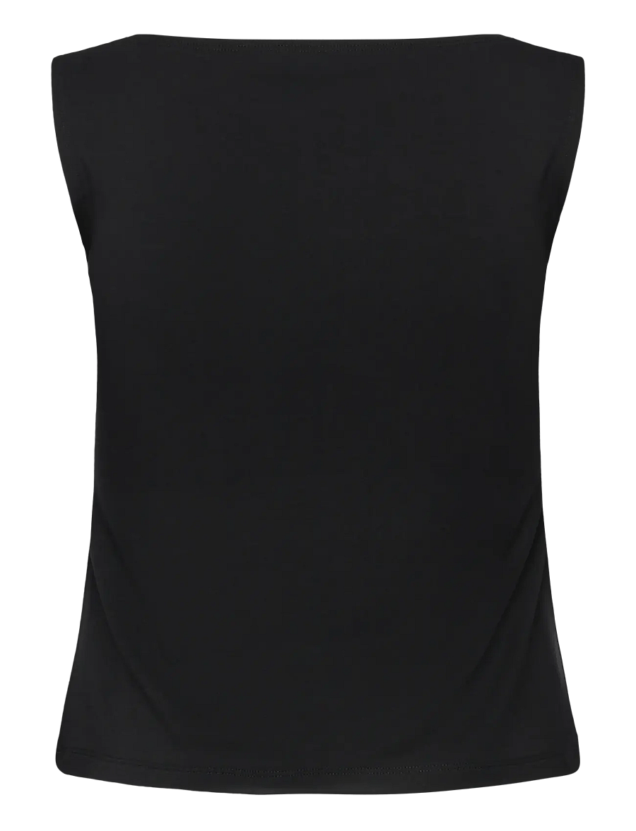 Movesgood - Hanny tank Top - sleeveless tops - black - 2