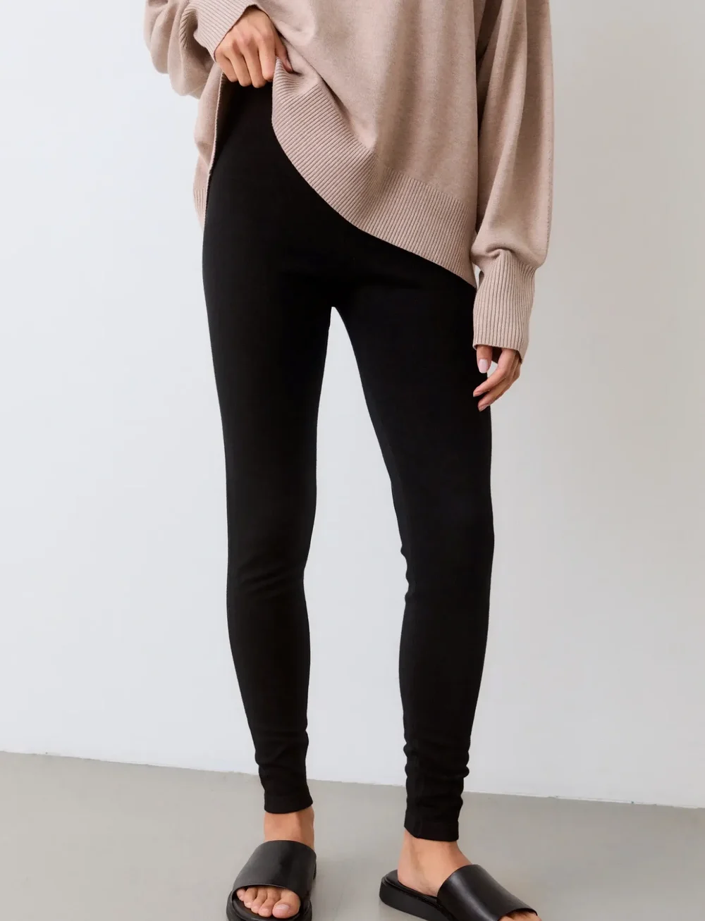 Movesgood - Nea leggings - retuusid - black - 0