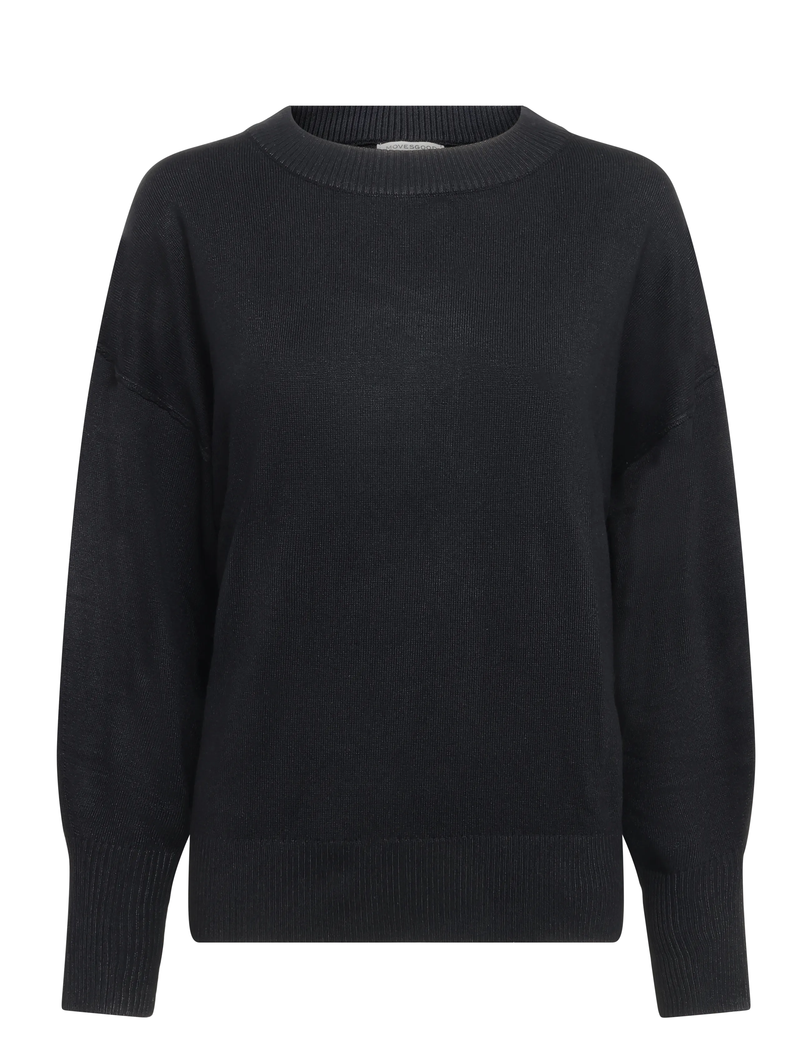 Movesgood Clara Sweater Black L/XL - Kleidung - BLACK / black