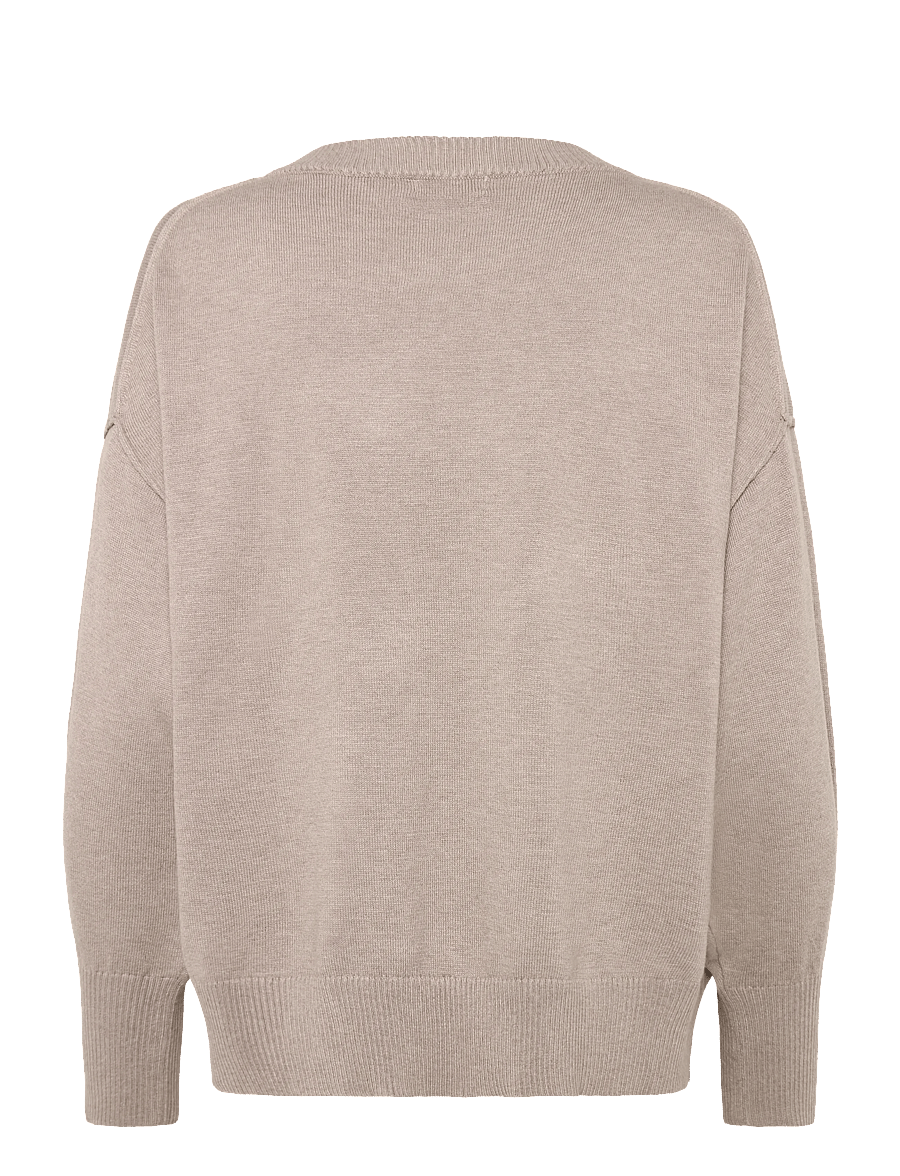 Movesgood - Clara Sweater Black M - kašmiir - greige - 2