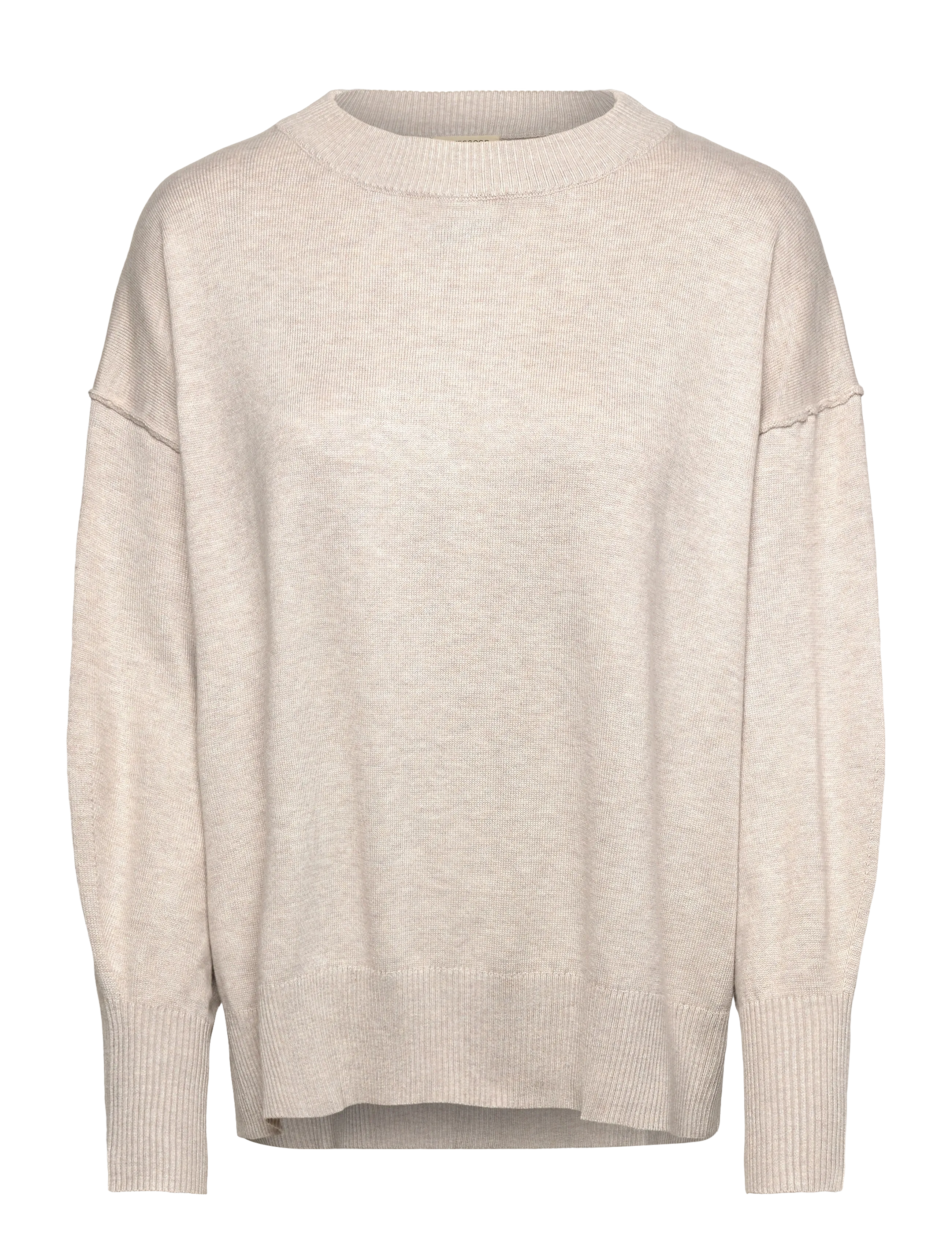 Movesgood Clara Boxy Sweater - Pullover - OAT / beige