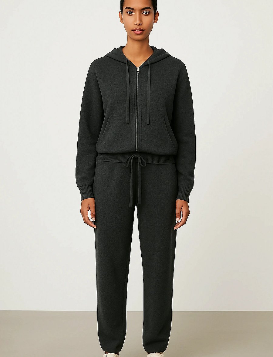 Movesgood - Bell Jacket - kaschmir - black - 0