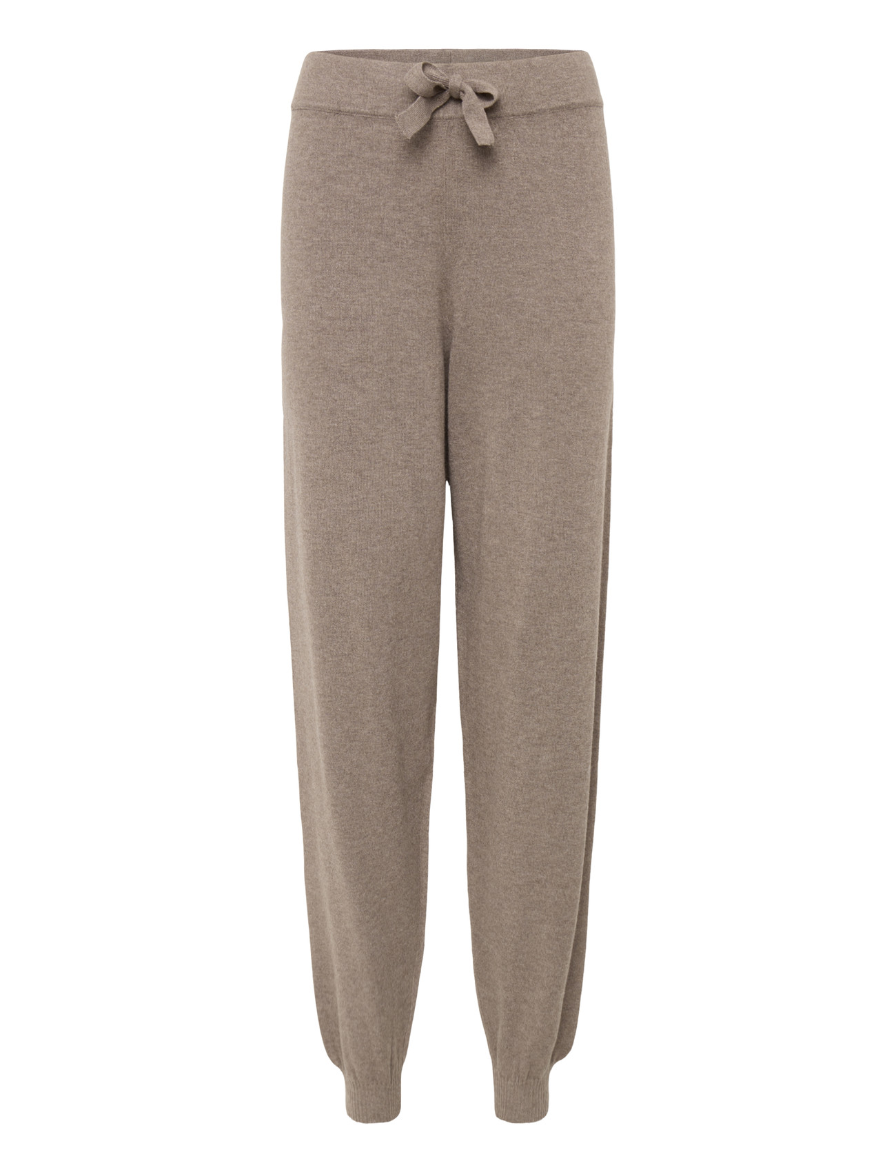 Movesgood - Bell Trousers Plain - everyday style - brown - 0