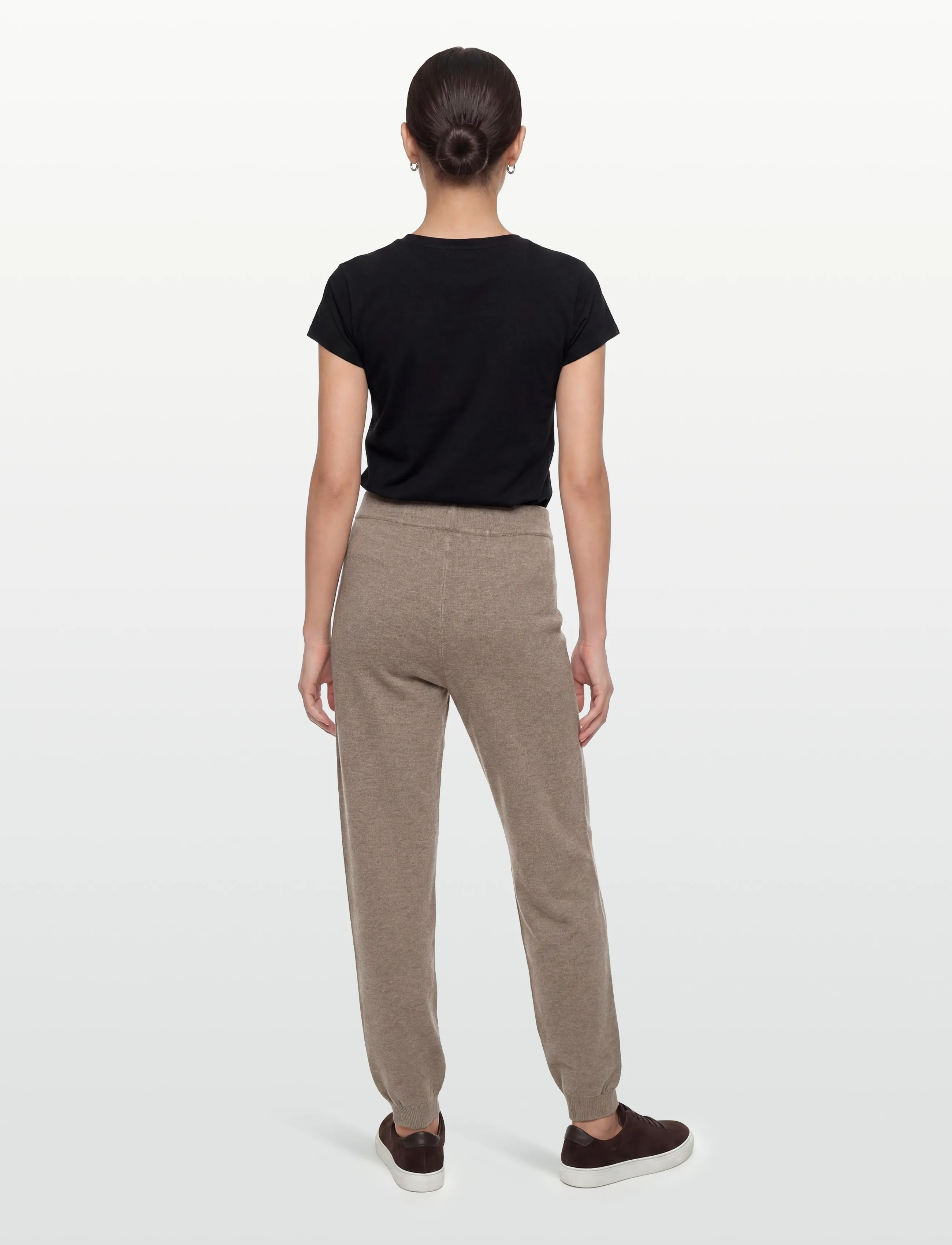 Movesgood - Bell Trousers - alltags-style - brown - 4