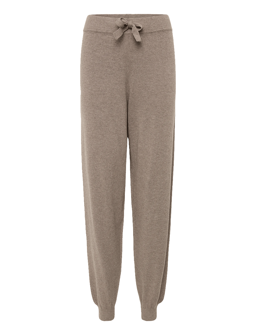 Movesgood - Bell Trousers Grey Melange XS - igapäevane stiil - brown - 1