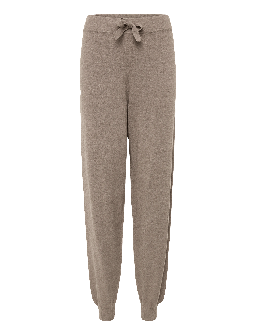 Movesgood - Bell Trousers Grey Melange XS - igapäevane stiil - brown - 3