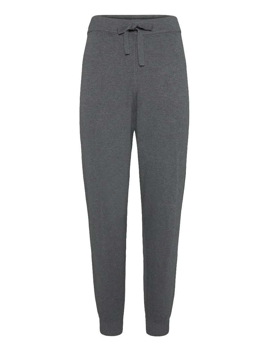 Movesgood - Bell Trousers Grey Melange XS - alltags-style - grey melange - 0