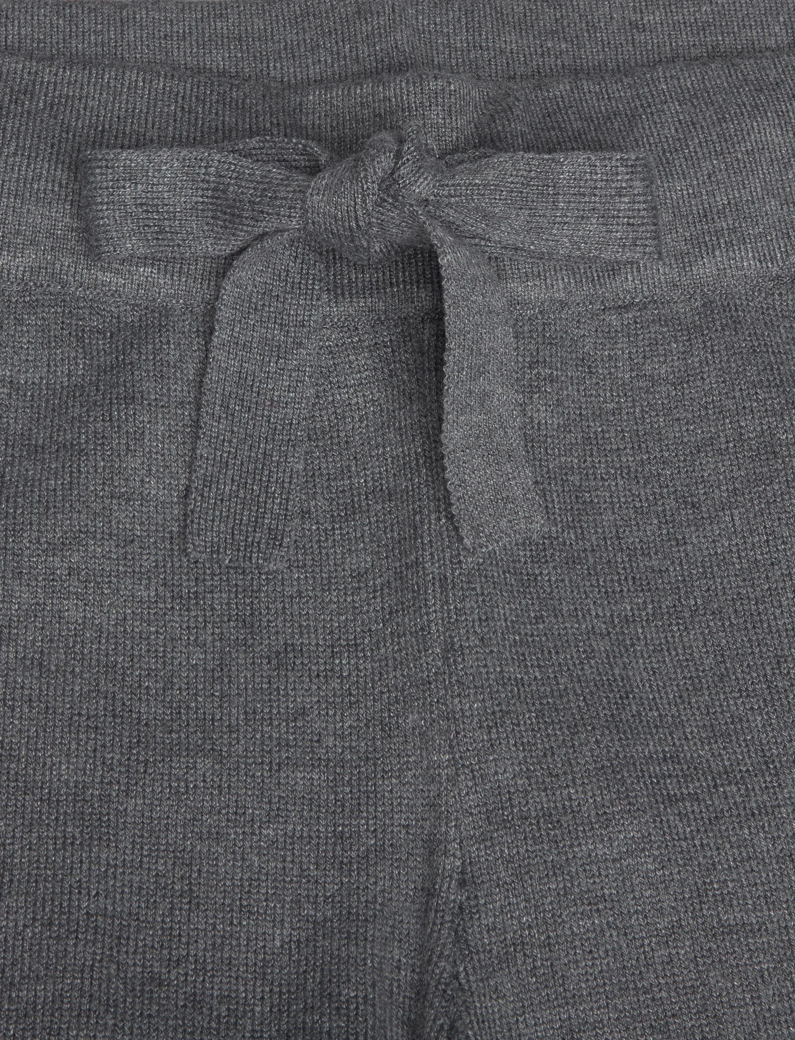 Movesgood - Bell Trousers Grey Melange XS - alltags-style - grey melange - 2