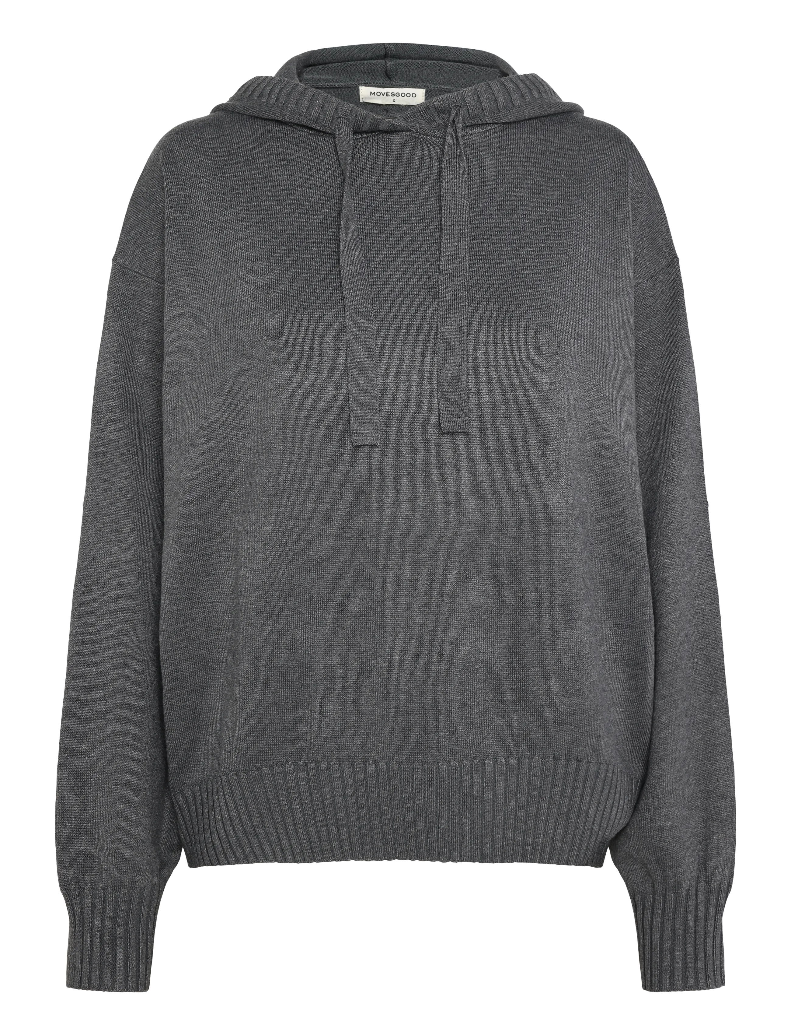Movesgood Bell Hood Grey Melange L/XL - Clothing - GREY MELANGE / grey