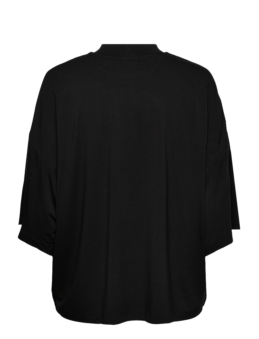 Movesgood - Tuva Top - t-shirts - black - 2