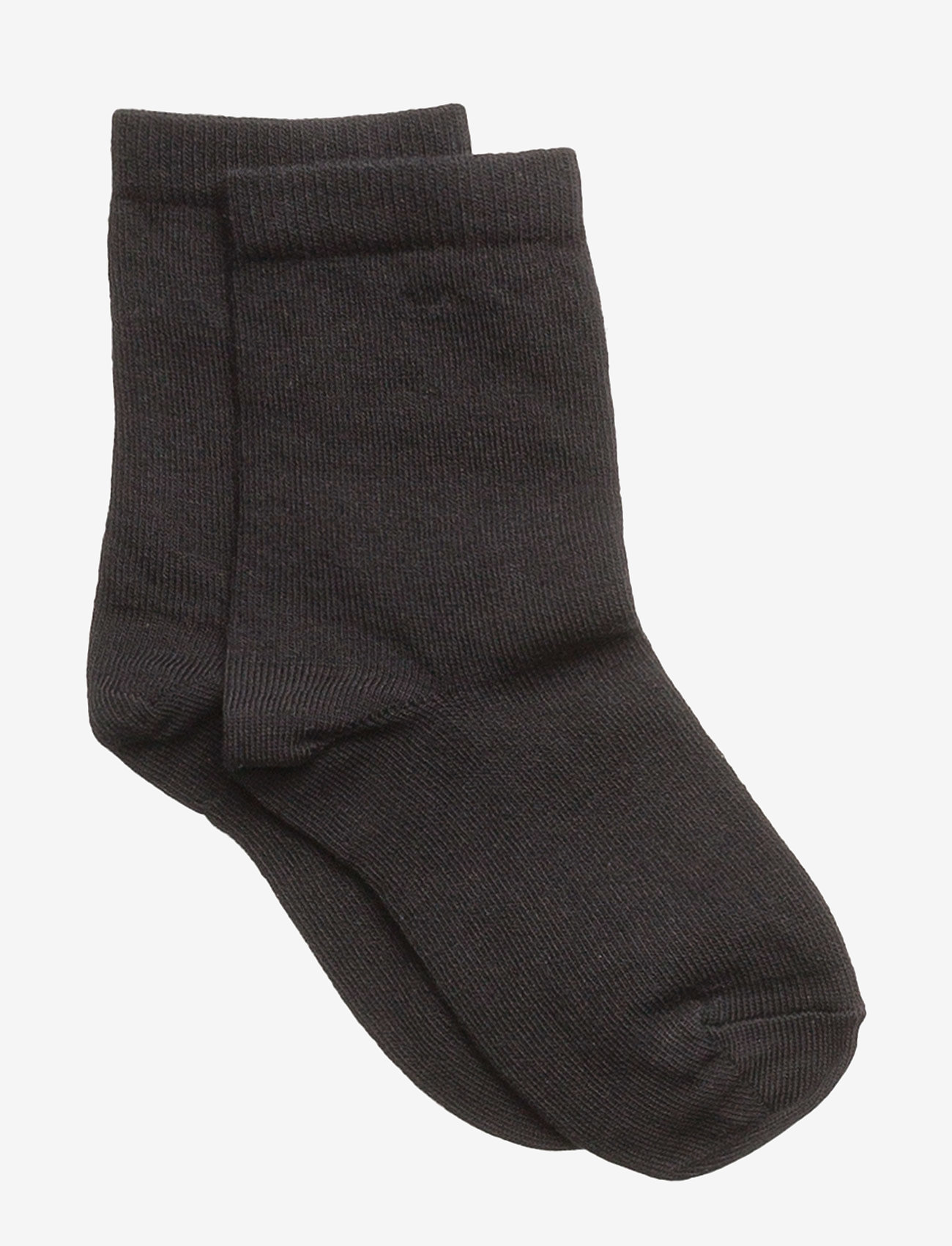 mp Denmark Cotton socks - Strømper & Strømpebukser - BLACK / black