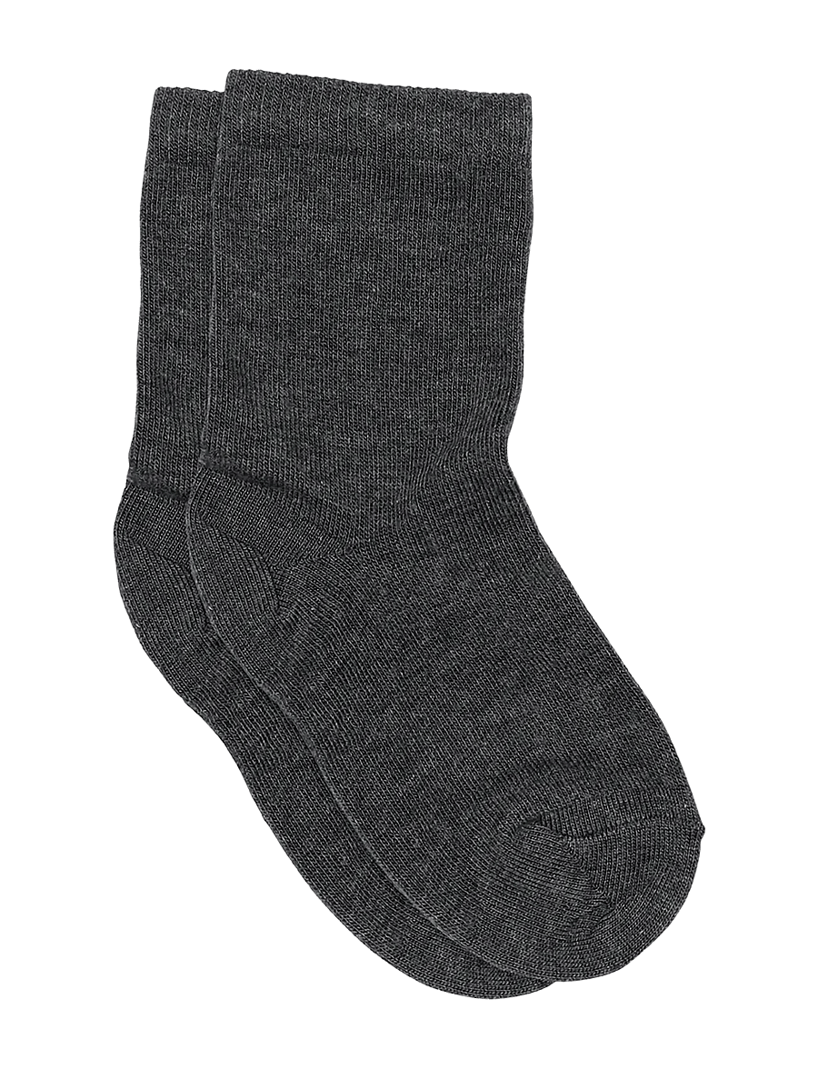 mp Denmark - Cotton socks - strümpfe - dark grey melange - 0