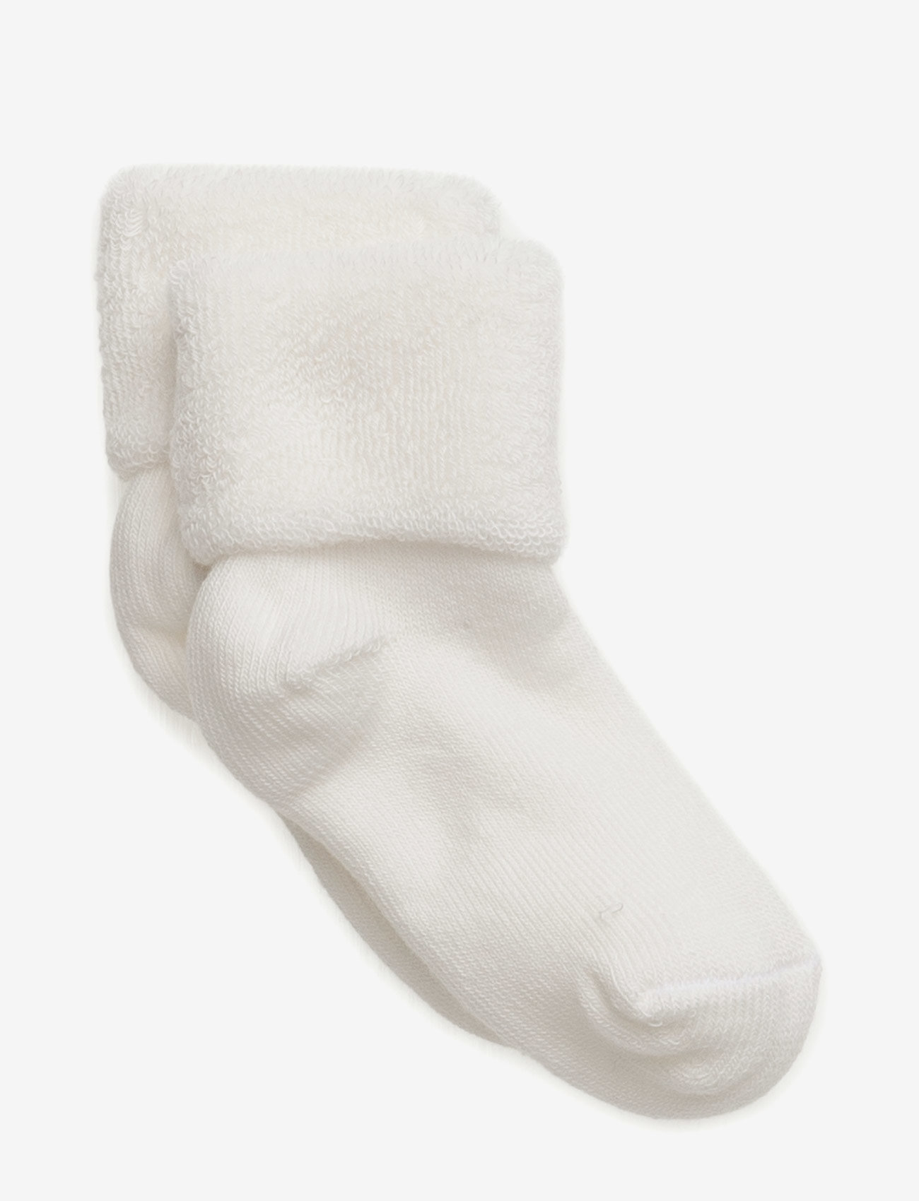 mp Denmark - Cotton baby sock - socks - 432/snow white - 0