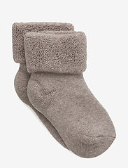 mp Denmark - Cotton baby sock - baby socks - 489/light brown - 0