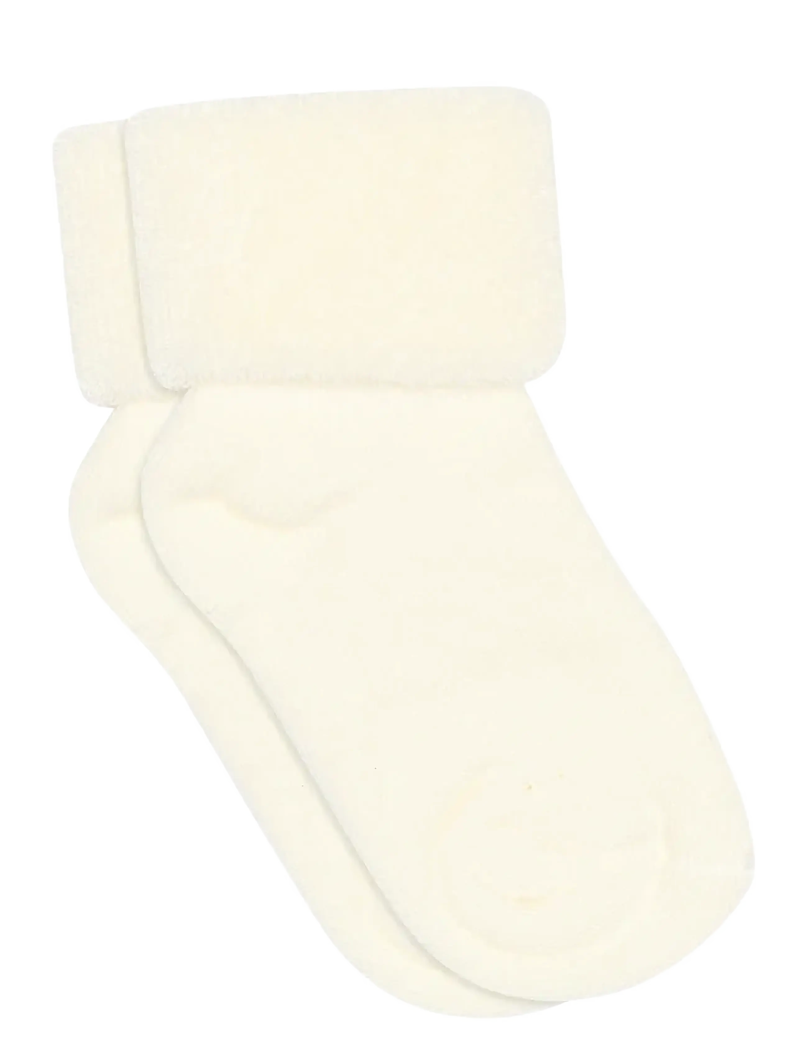 mp Denmark Cotton Baby Sock, Børn, Manchet Baby Sokker, Hvid, Str: 15/16