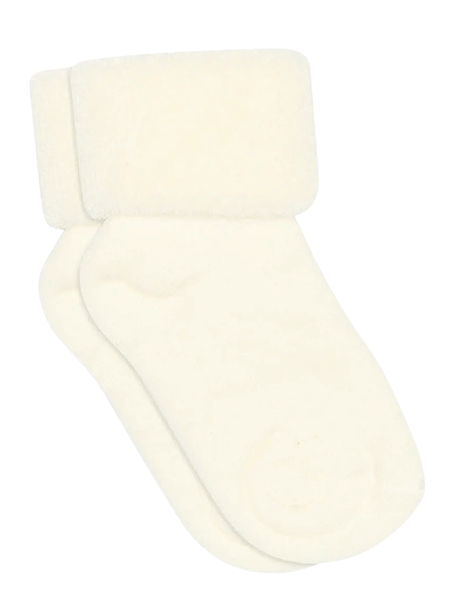 mp Denmark - Cotton baby sock - baby-socken - snow white - 0