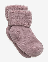 mp Denmark - Wool baby socks - herbstliche kleidung - 188/wood rose - 0