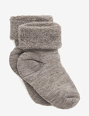 Wool baby socks - 202/LIGHT BROWN