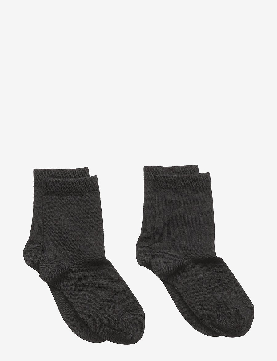 mp Denmark - Bamboo socks - 2-pack - strümpfe - black - 0