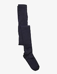 mp Denmark - Wool rib tights - lowest prices - navy - 0