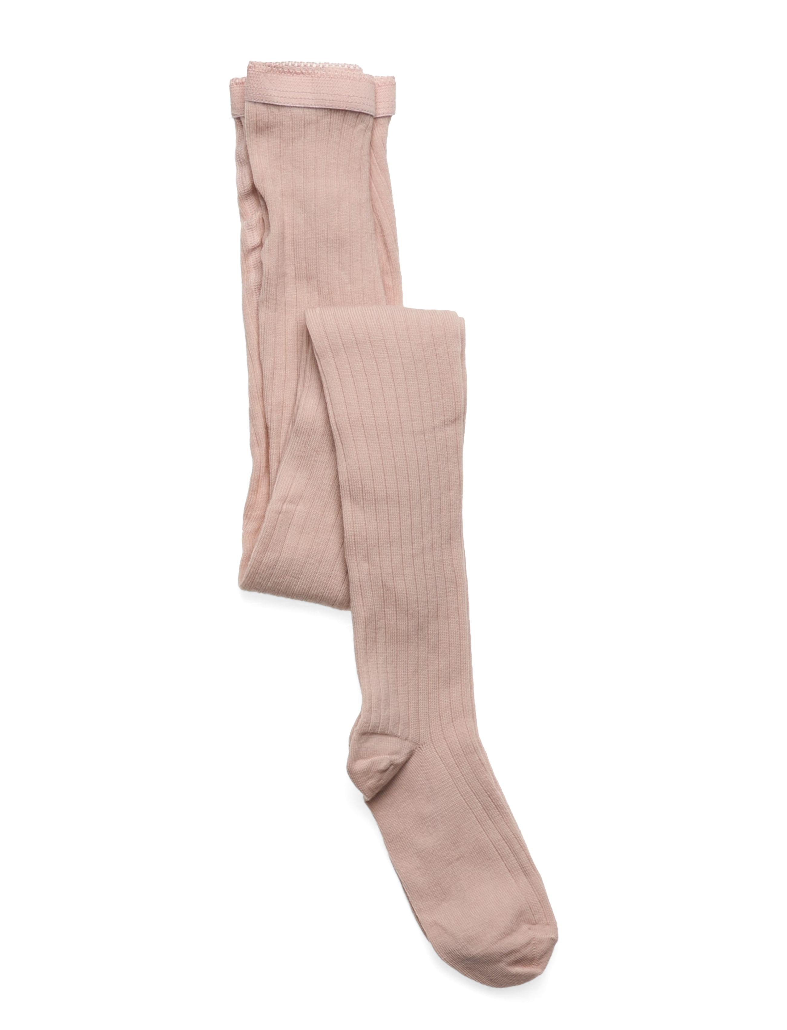 mp Denmark Wool Rib Tights, 152, Pink, Sokker Og Strømpebukser > Strømpebukser, Børn