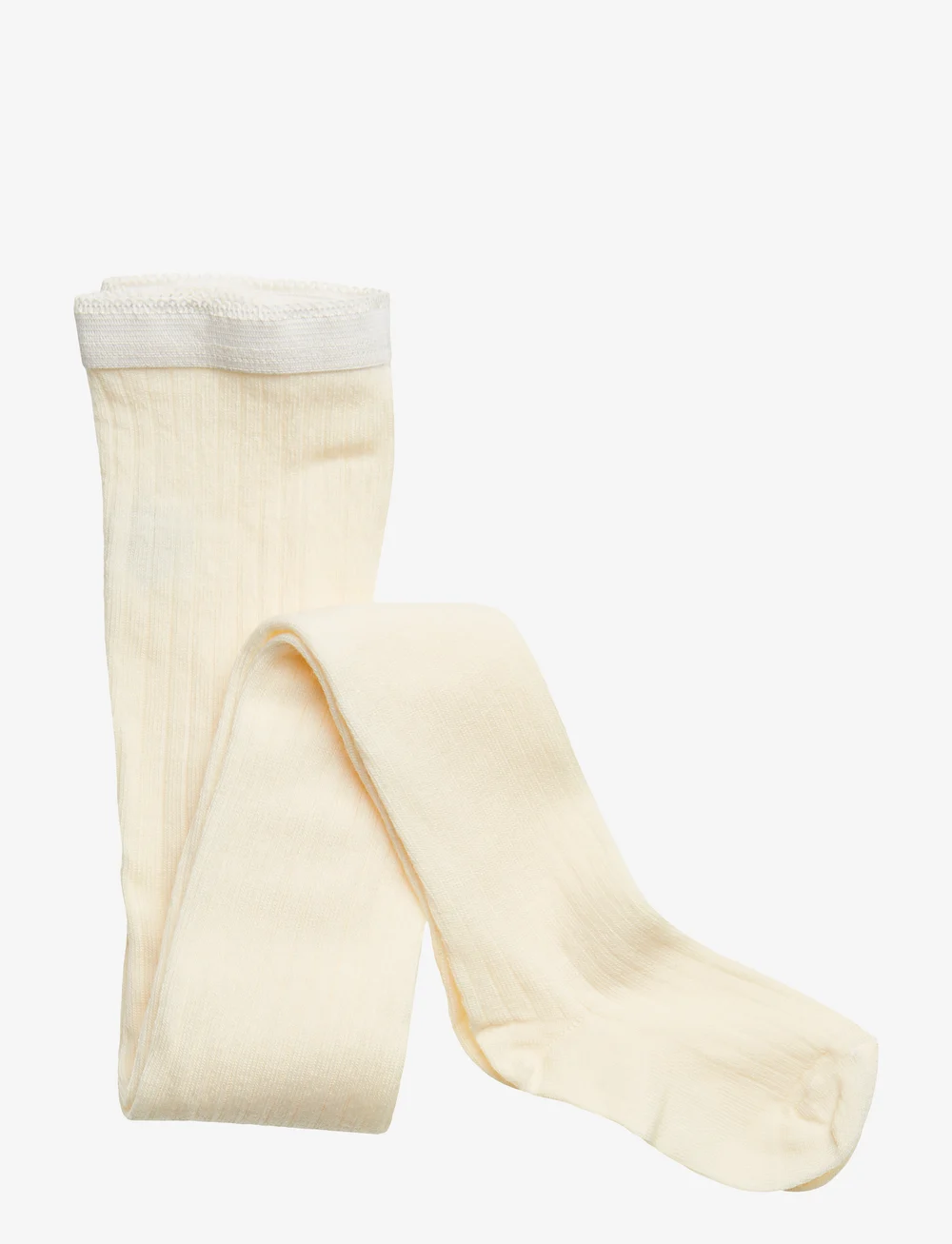 mp Denmark - Wool rib tights - strumpbyxor - snow white - 0