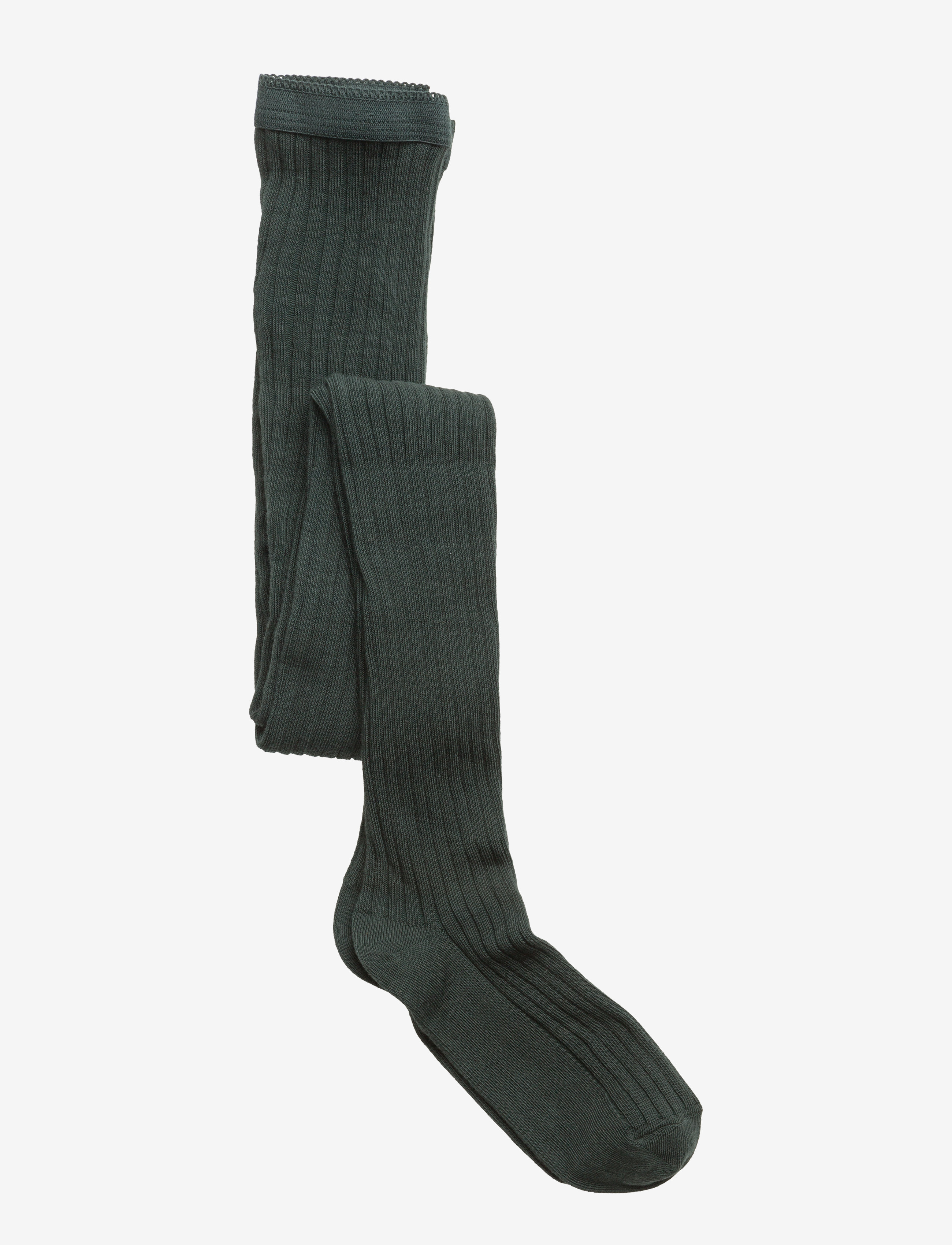 mp Denmark - Cotton rib tights - gode sommertilbud - agave green - 1