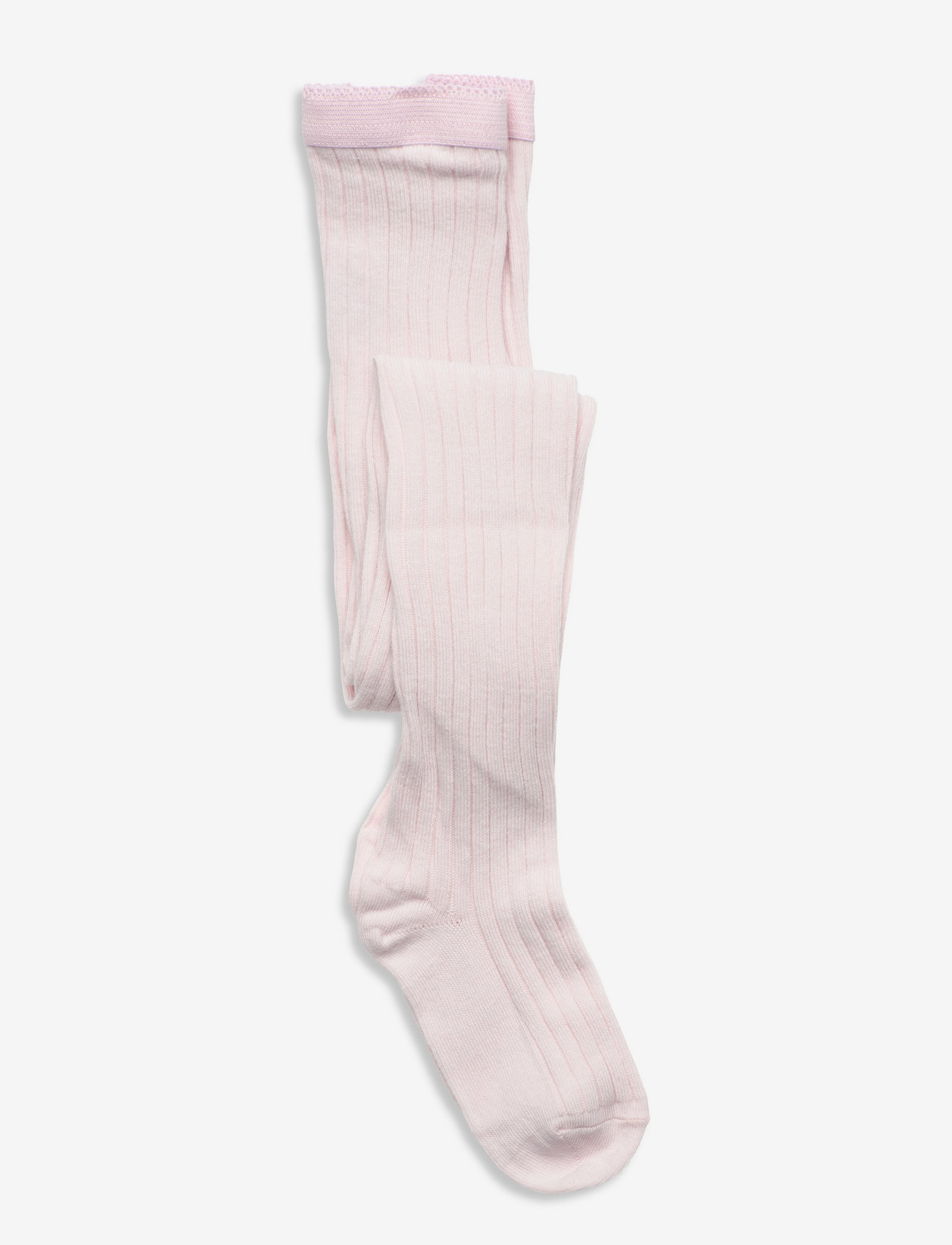 mp Denmark - Cotton rib tights - strømpebukser - cherry blossom - 0