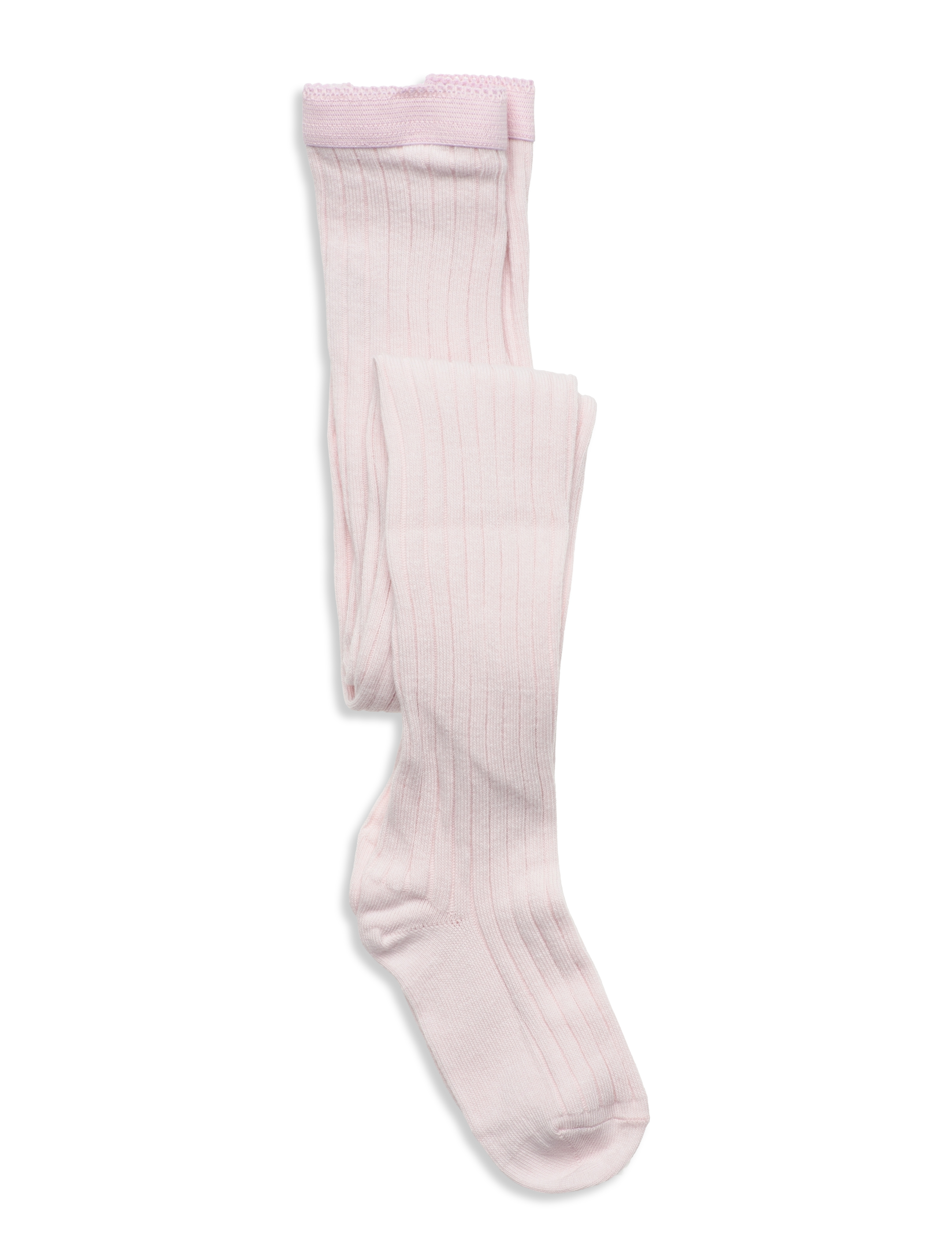 mp Denmark Cotton rib tights - Strømpebukser - CHERRY BLOSSOM / pink/rose