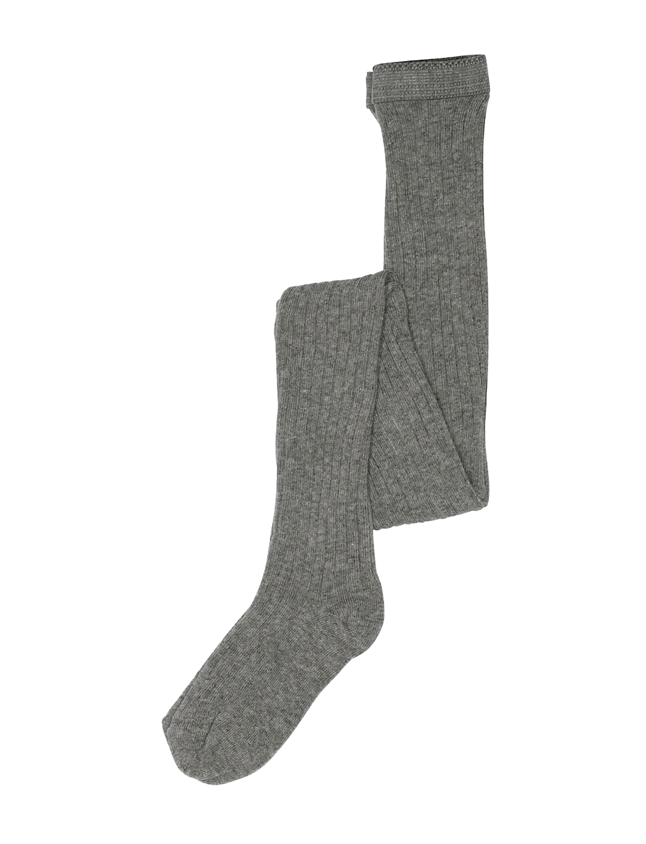 MP 130 Cotton Rib Tights 491 Grey Melange str. 6-12 mdr/70 cm