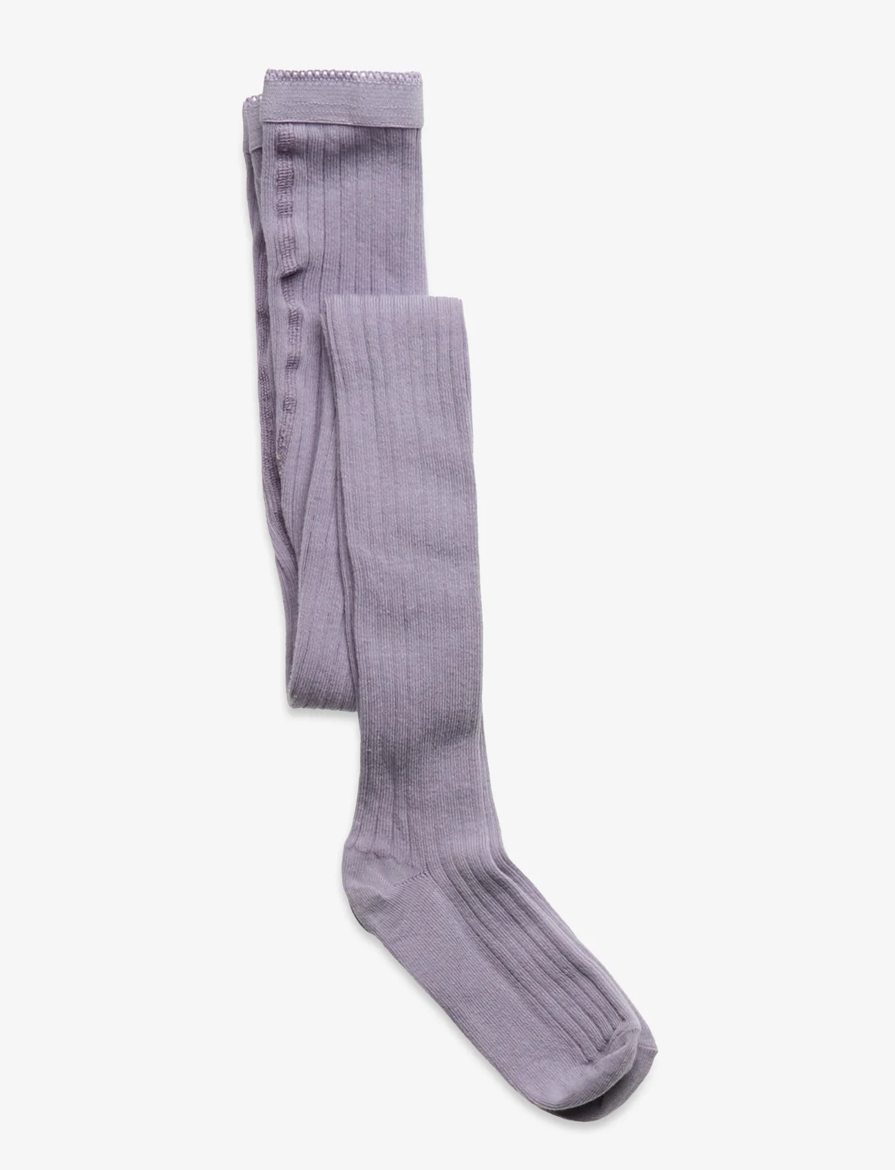 mp Denmark - Cotton rib tights - gode sommertilbud - lavender sky - 0