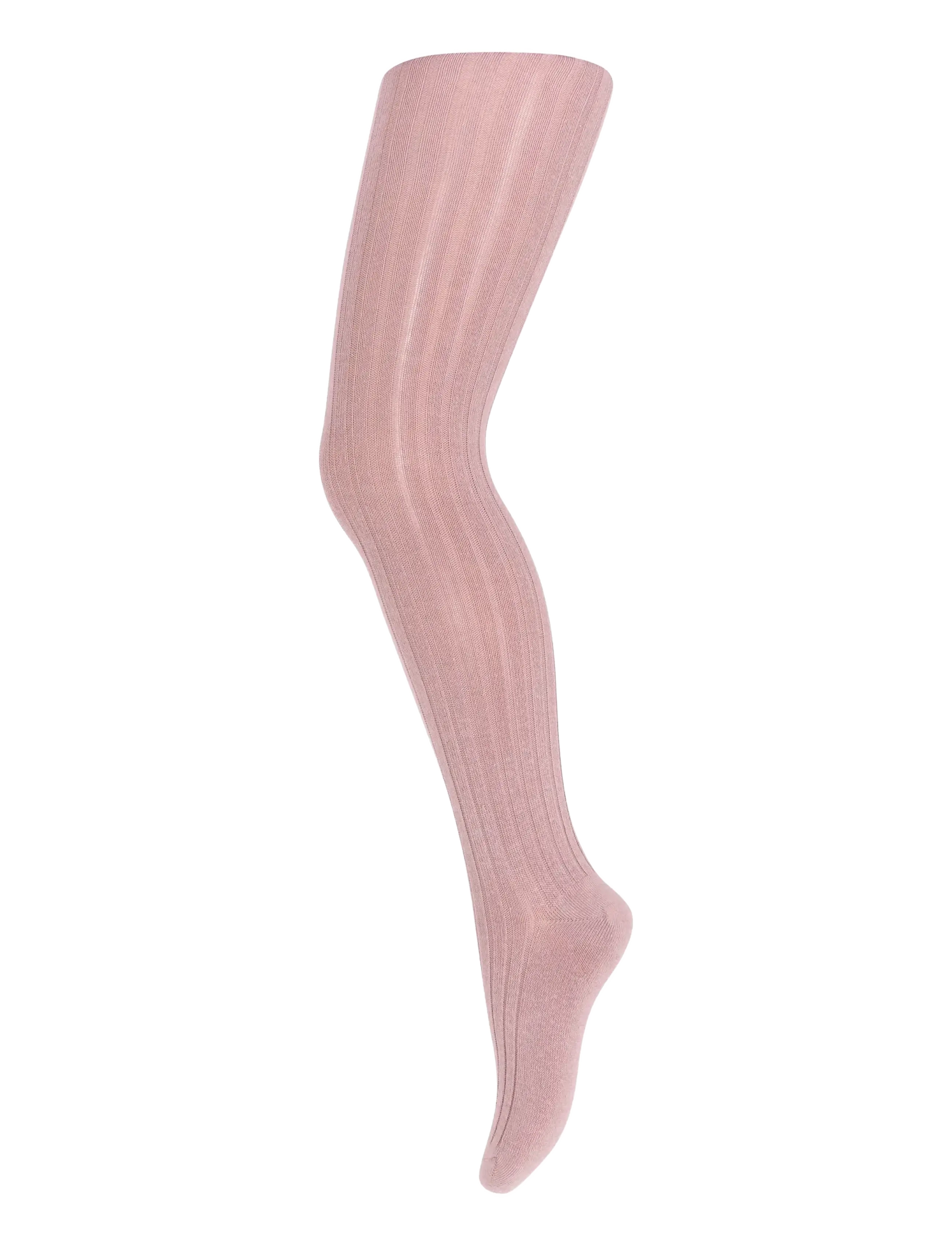 mp Denmark Cotton Rib Tights, 50, Socken & Strumpfhosen, Rosa - Kinder