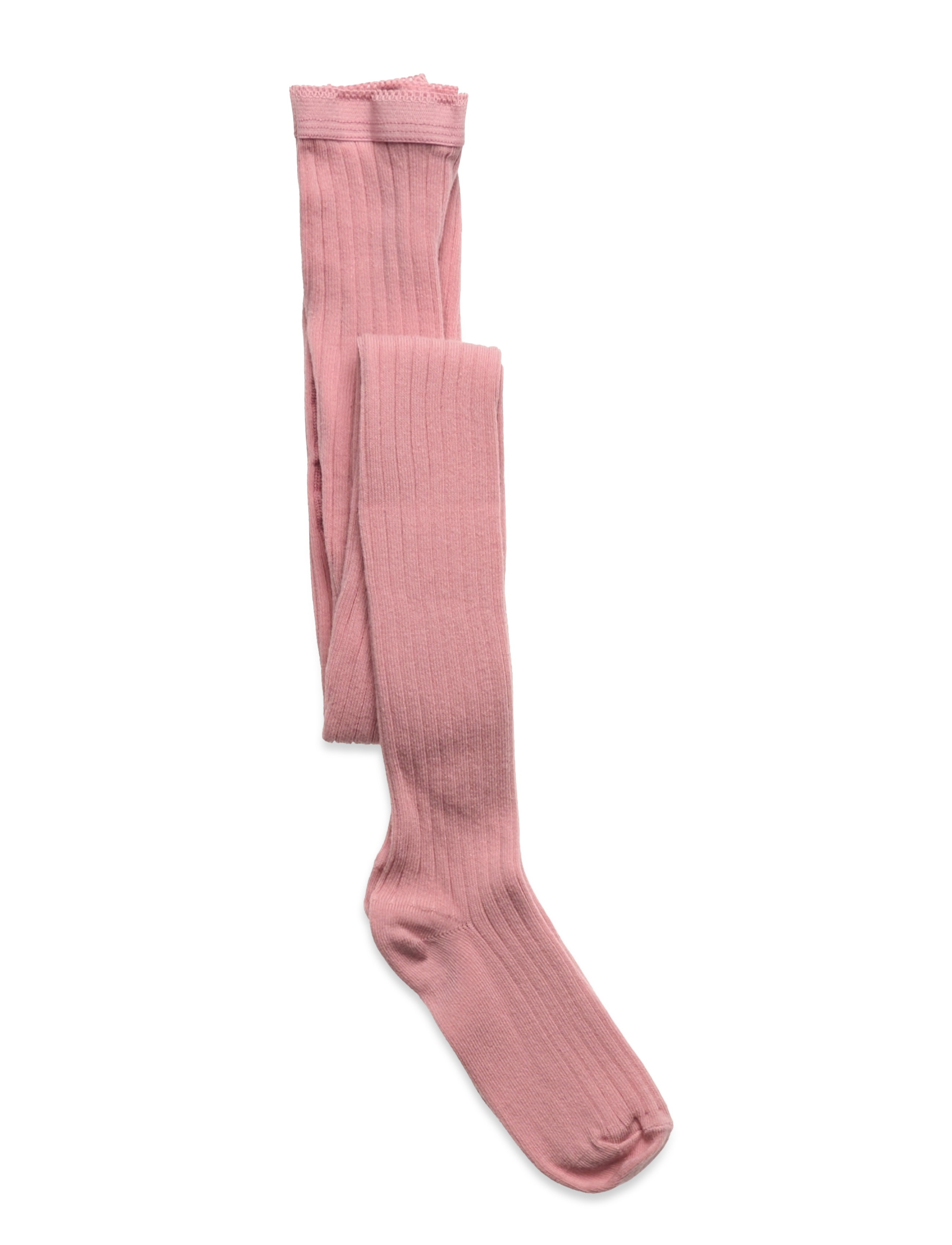 mp Denmark Cotton rib tights - mp Kids - SILVER PINK / pink/rose