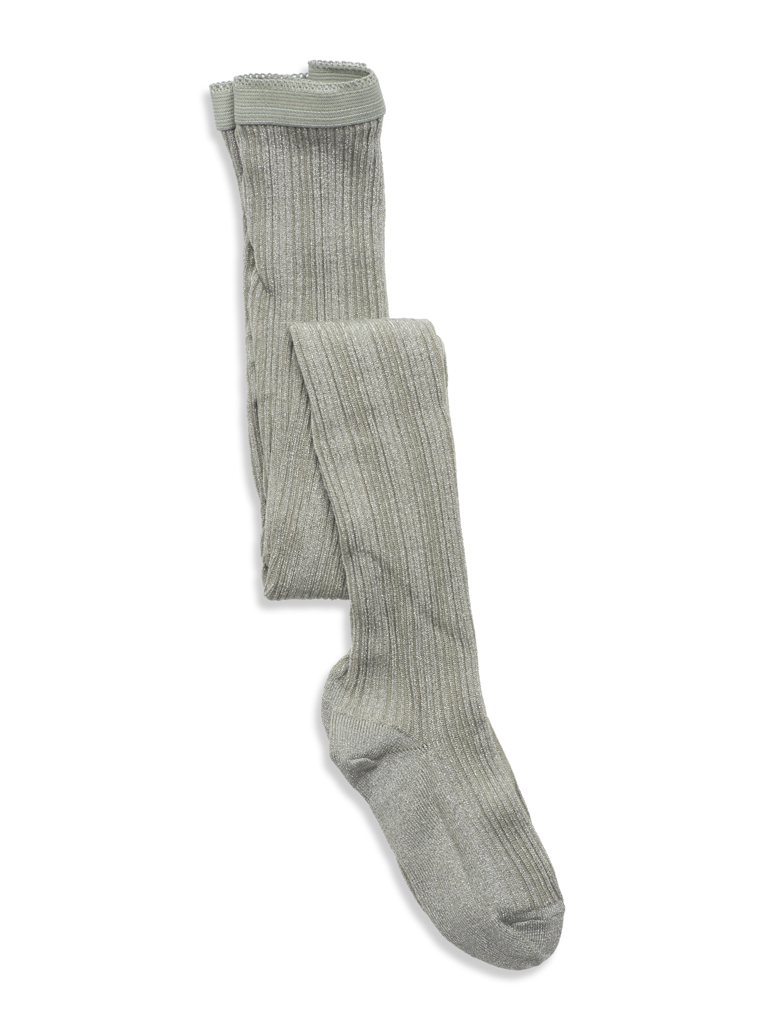 mp Denmark Celosia glitter tights - Kläder - DESERT SAGE / green