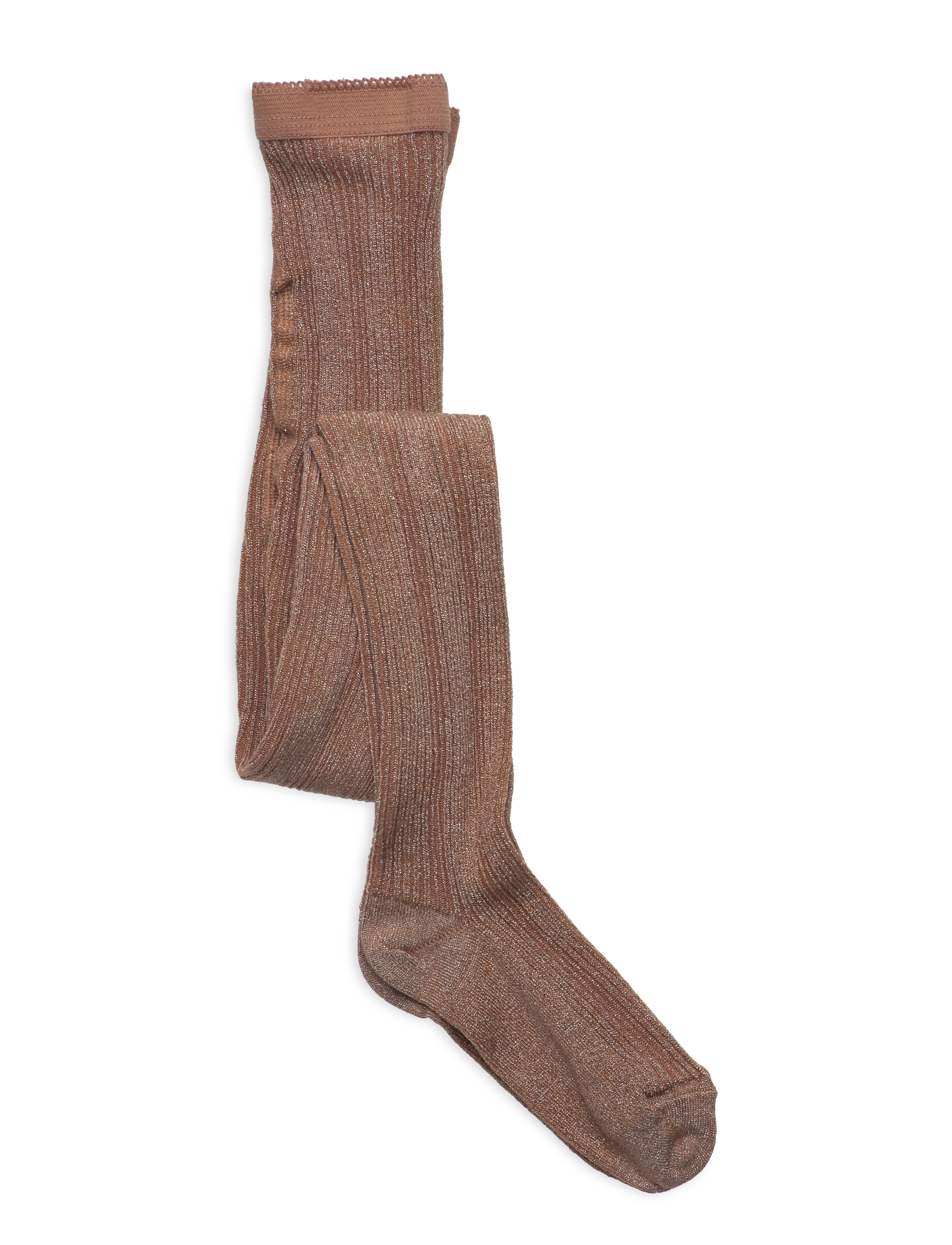 mp Denmark Celosia glitter tights - Kläder - MAPLE SUGAR / brown