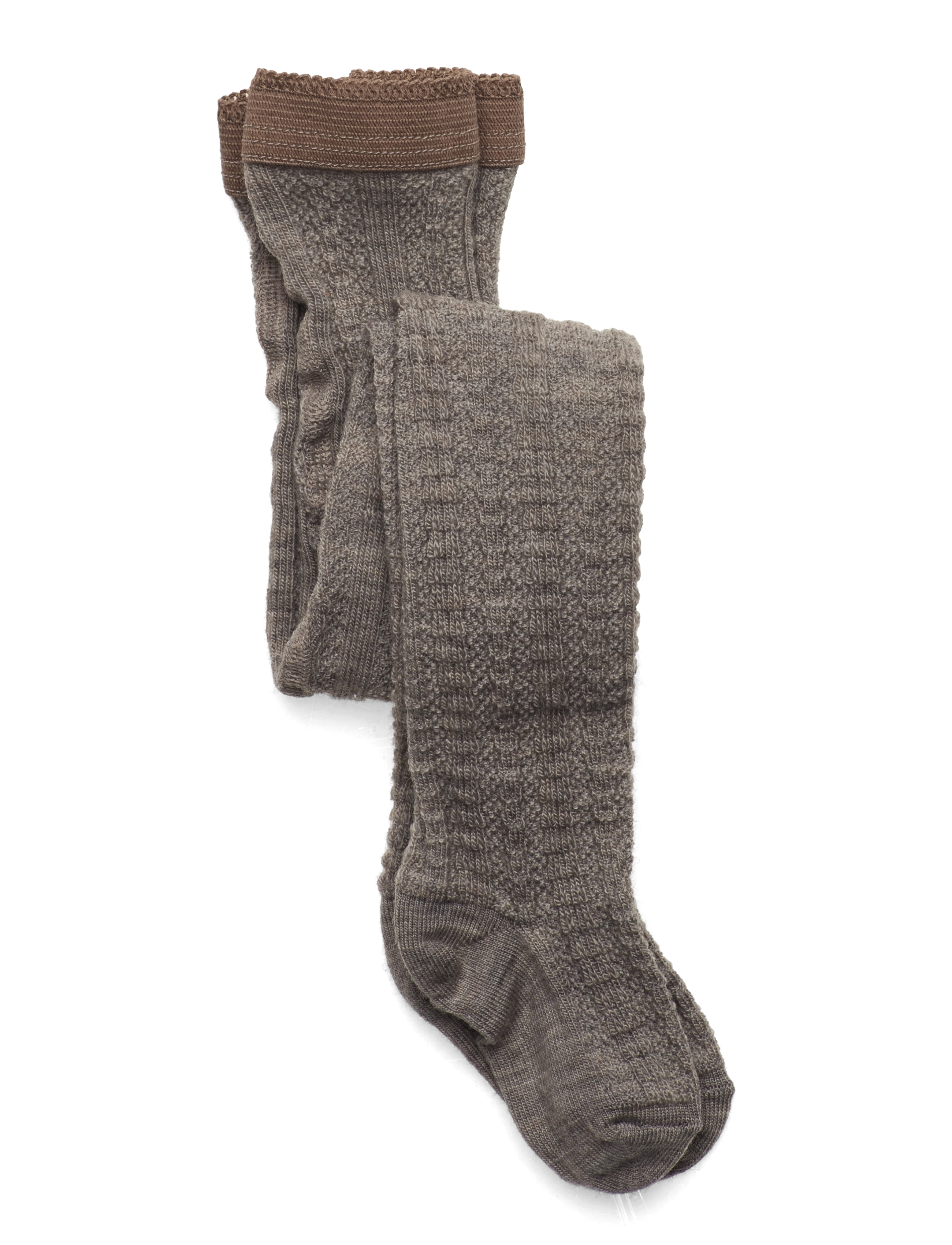 Hanna tights - LIGHT BROWN MELANGE