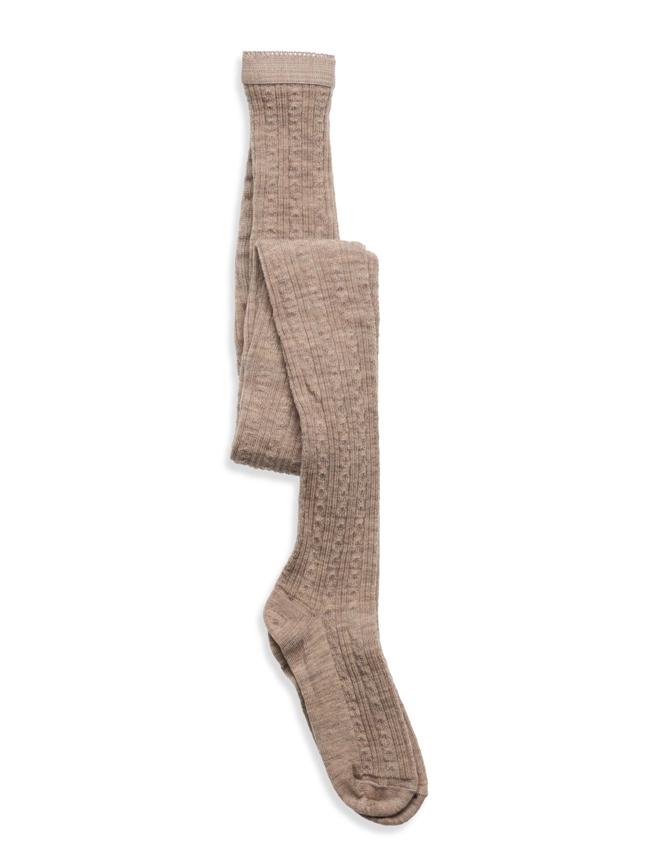 Juno tights - LIGHT BROWN MELANGE