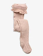 Berta tights - lace - ROSE DUST