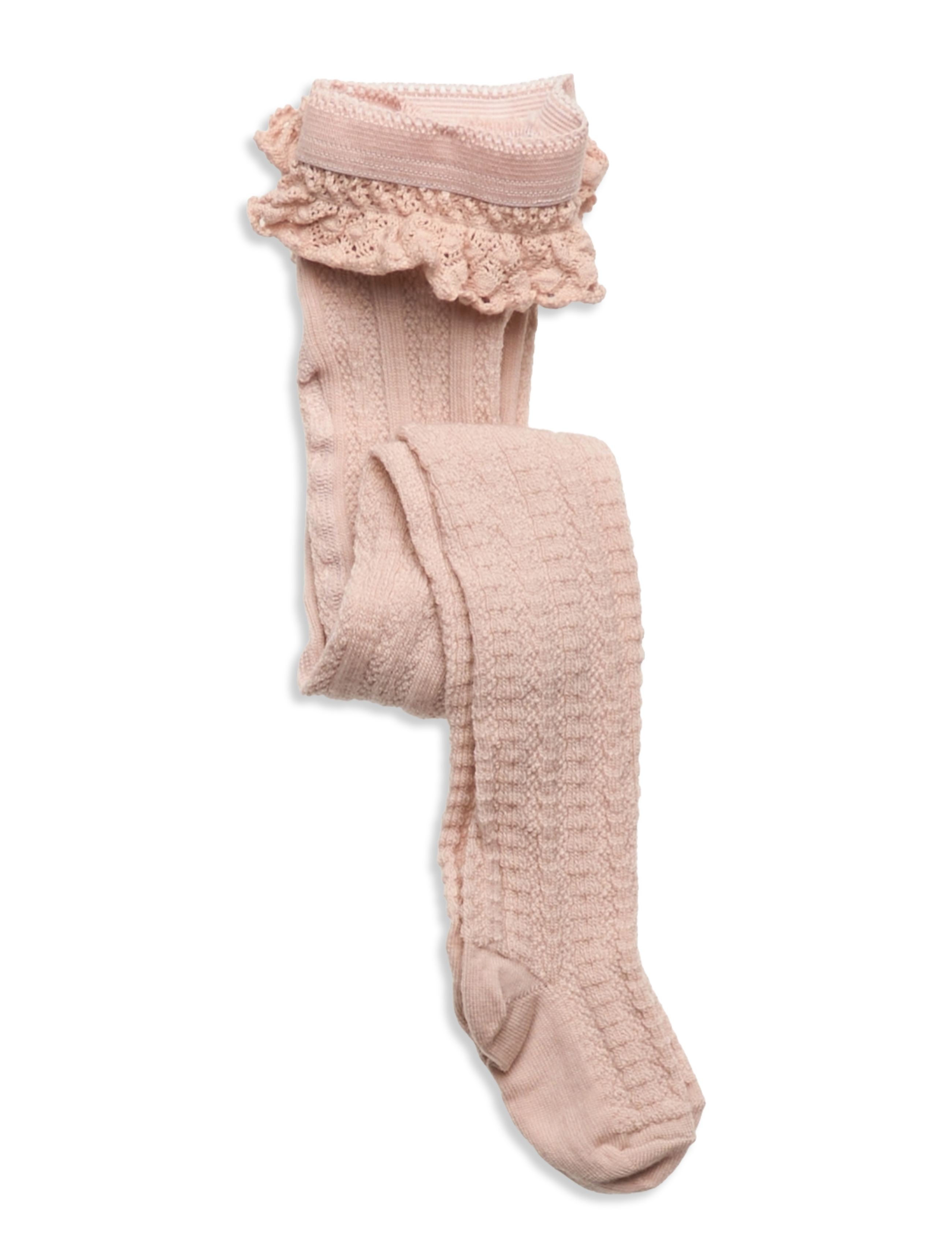 Berta tights - lace - ROSE DUST